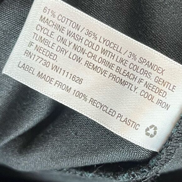 Ava & Viv Women’s Black Elastic Waist Pull On Pants, Size X, NWT - Picture 9 of 9